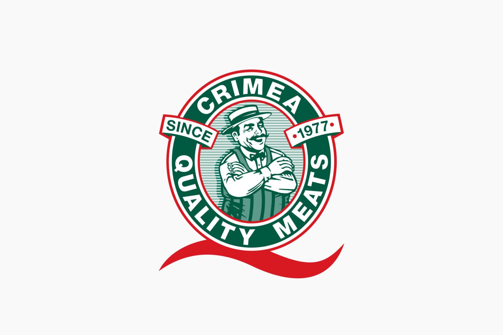 crimea-quality-meats-logo-design