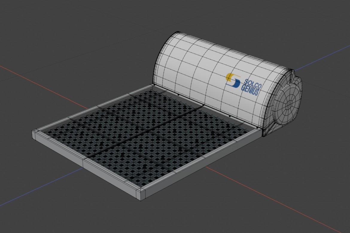 Solco-3D-Solar Heater